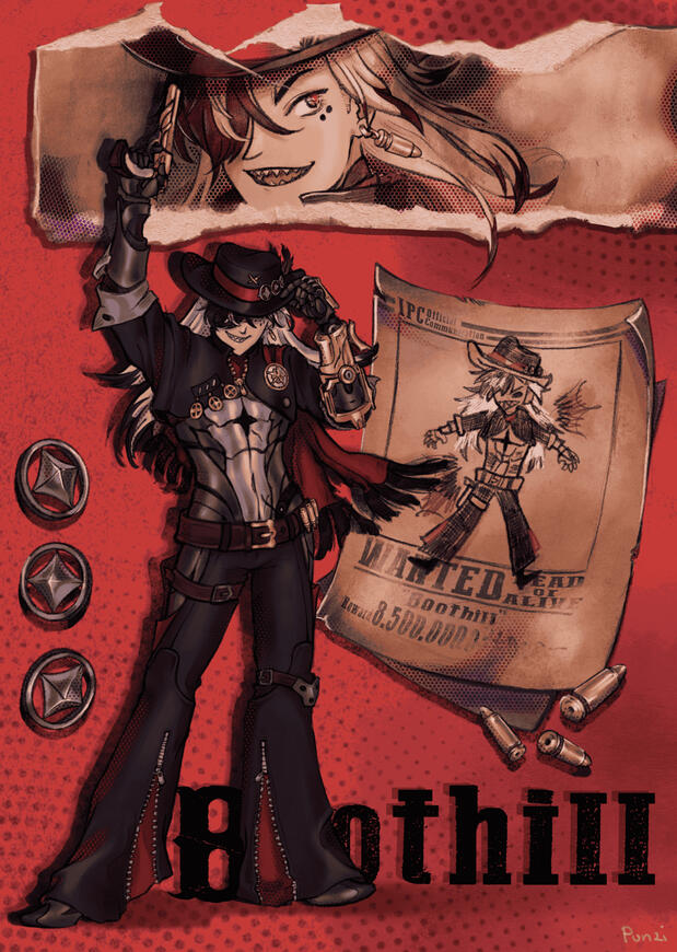 Example of a 80€ character commission